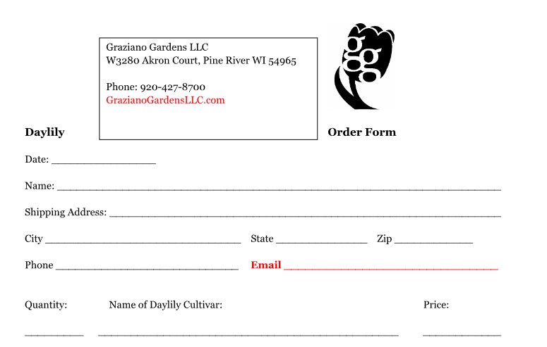 order form